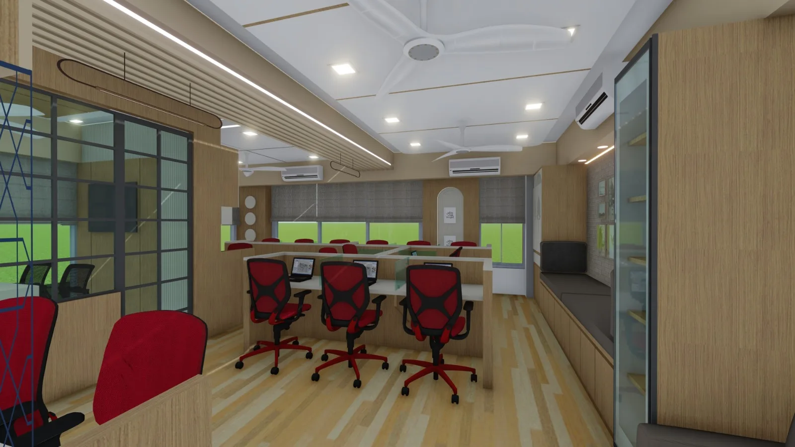 Aavartak Commercial Interior - Executive Managing Director Suite