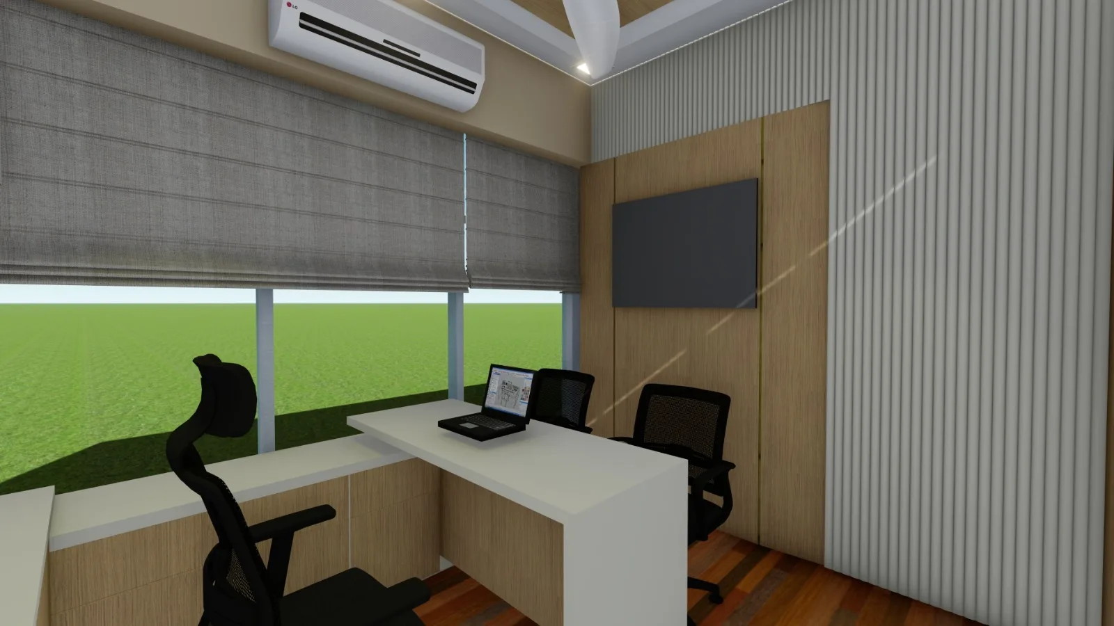 Aavartak Commercial Interior - Collaborative Discussion Zone