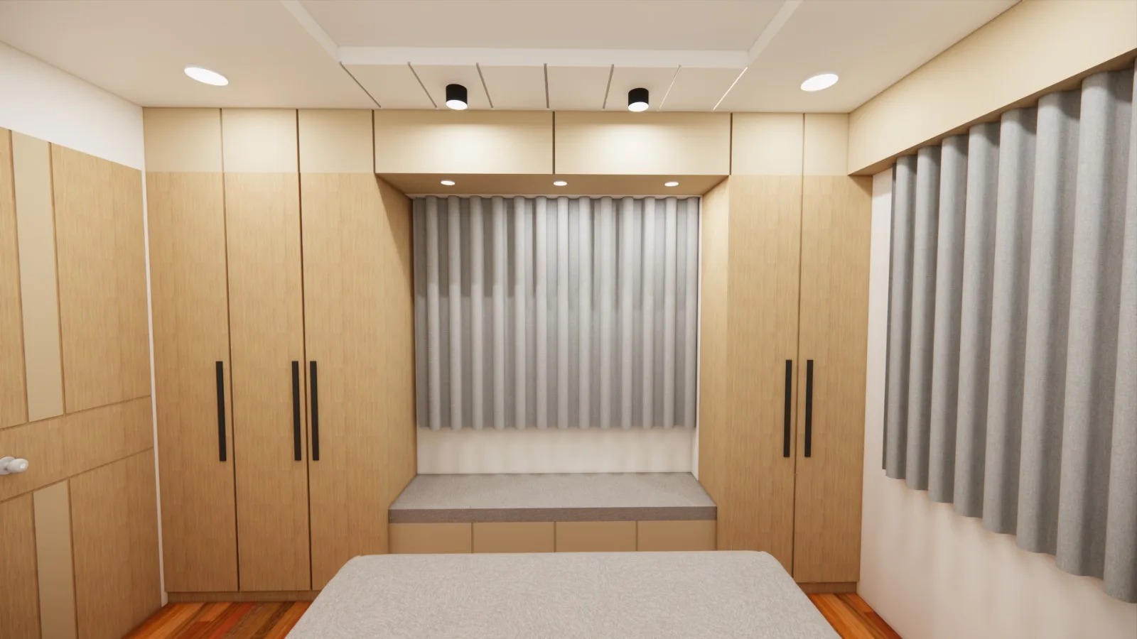 Aavartak Residential Interior - Executive Master Bedroom Suite