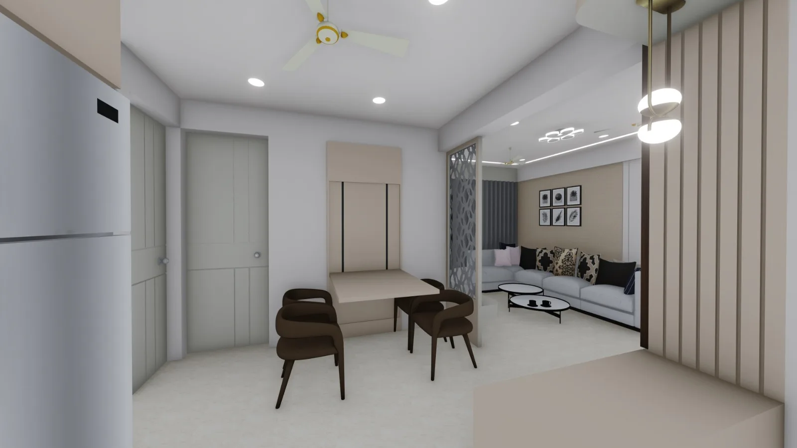 Aavartak Residential Interior - Turnkey Penthouse Interior Finishes